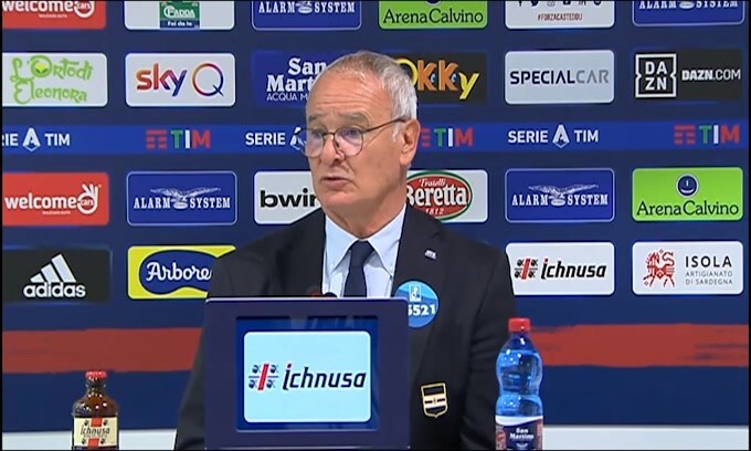 Ranieri: "Il rigore è sembrato generoso"