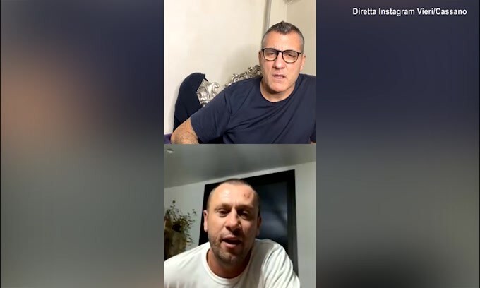Cassano su Pirlo: "Mi piacciono le sue idee"