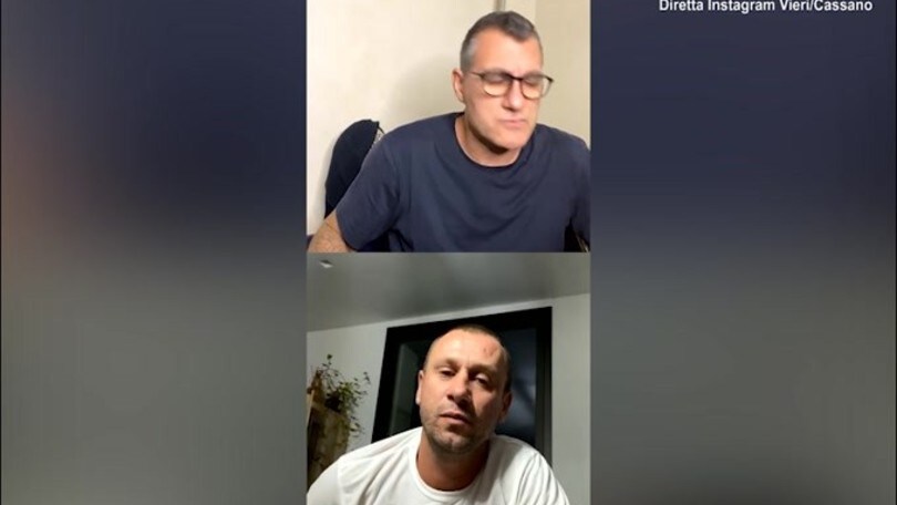 Vieri: "Inter forte", ma Cassano consiglia: "Deve giocare 3-5-2"