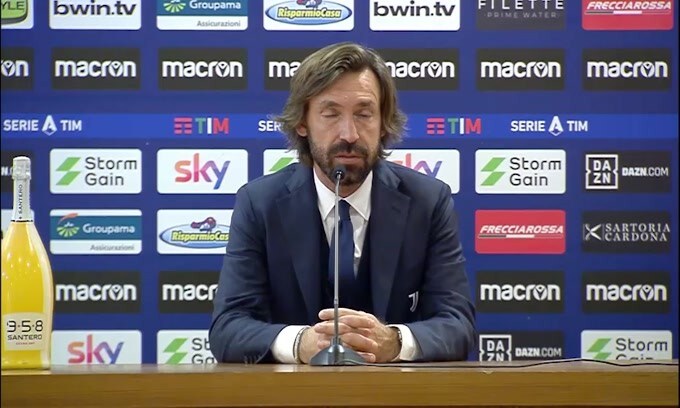 Pirlo: "La classifica non mi preoccupa"