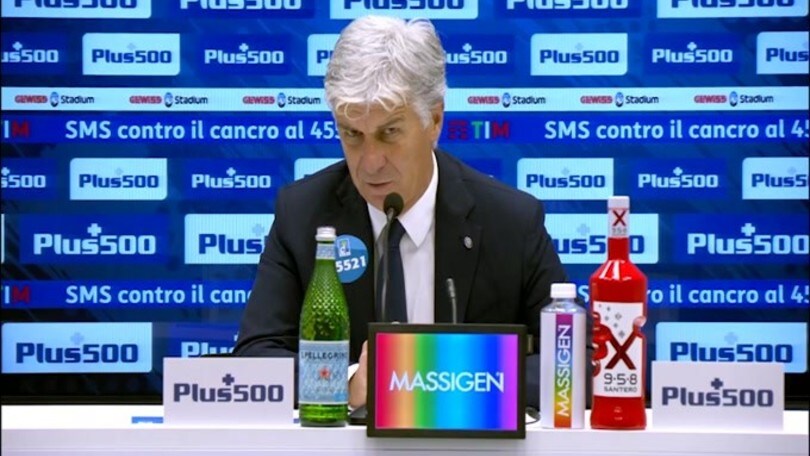 Gasperini soddisfatto: "Nel finale abbiamo rischiato di vincere"