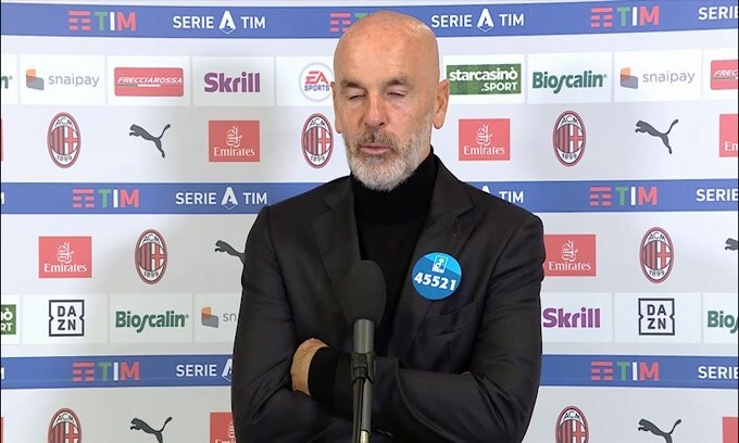 Pioli: "Lo spirito c'è. Peccato non aver vinto"