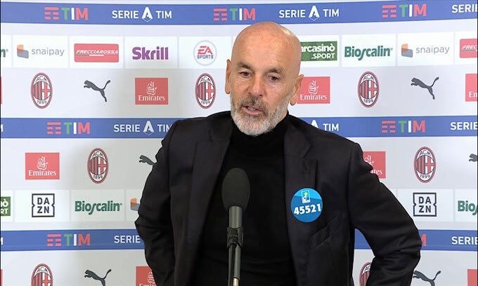 Pioli: "Bene anche nel primo tempo. Nell'intervallo.."