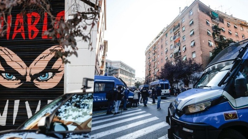 Ultras Lazio, sgomberata la sede occupata a Roma