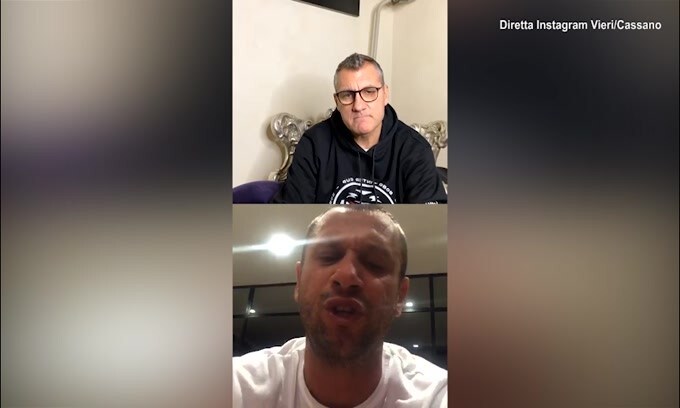 Cassano critica Conte: "Non cambia mai"