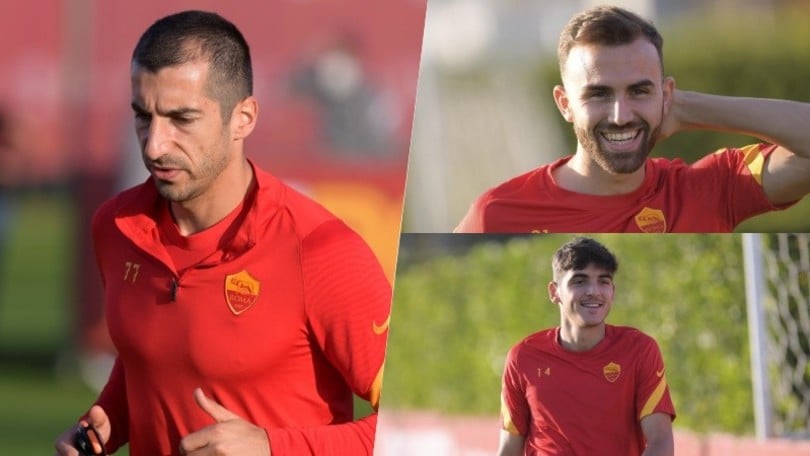 Roma, ripresa degli allenamenti con Mkhitaryan