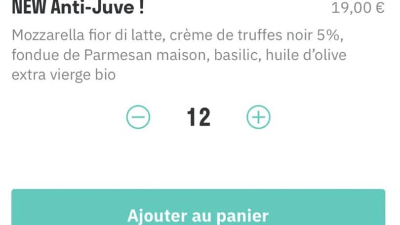 Ecco la pizza anti-Juve: la proposta di una pizzeria napoletana a Parigi