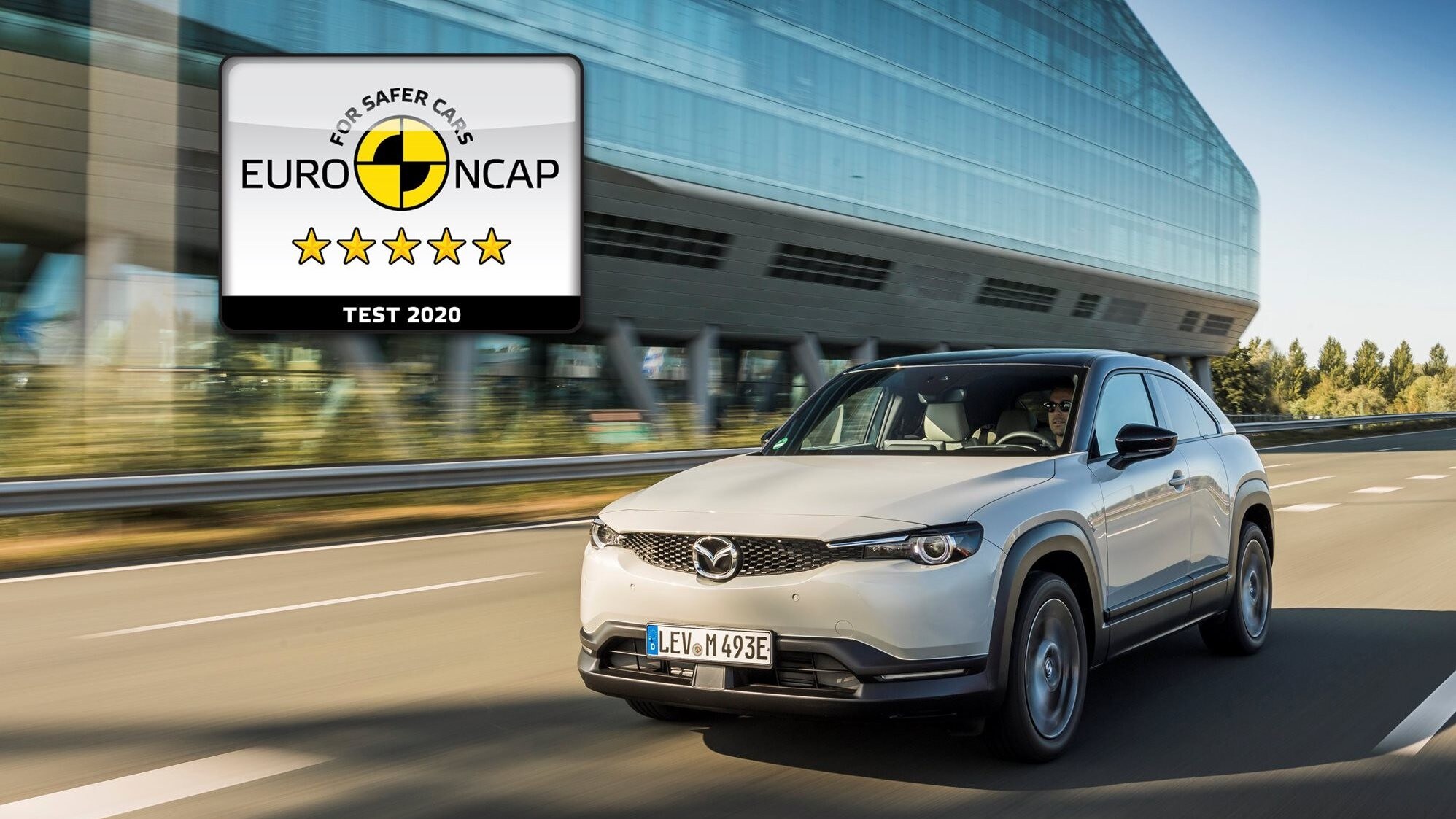 La Mazda MX-30 conquista 5 stelle nei test Euro NCAP