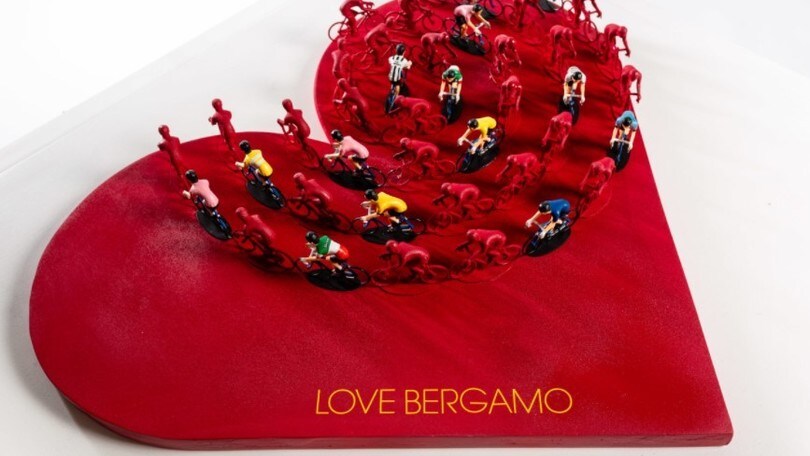 Granfondo Gimondi adotta il cuore di Bergamo come nuovo simbolo