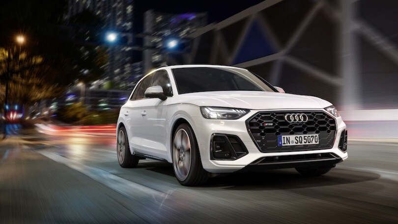 Audi SQ5 TDI 2021, sportività a gasolio con il V6 e twin dosing