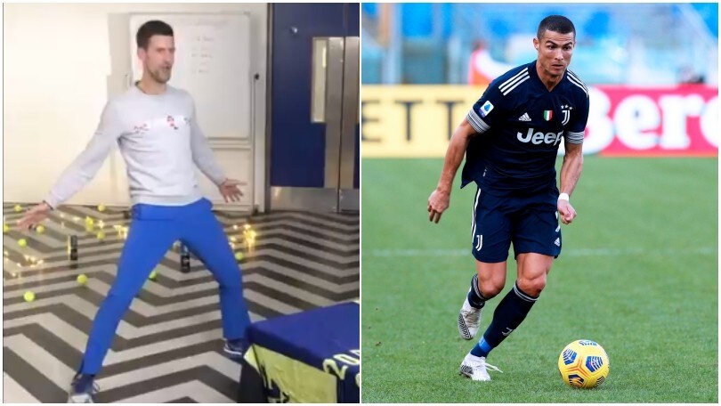 Ronaldo risponde a Djokovic sull'esultanza