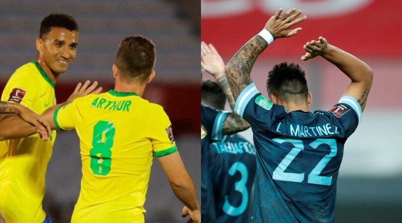 Sudamerica, Arthur e Lautaro a segno con Brasile e Argentina
