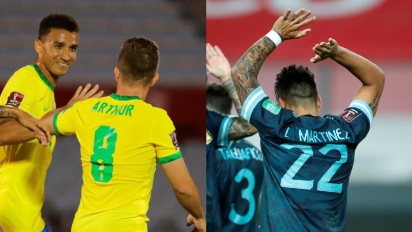 Sudamerica, Arthur e Lautaro a segno con Brasile e Argentina