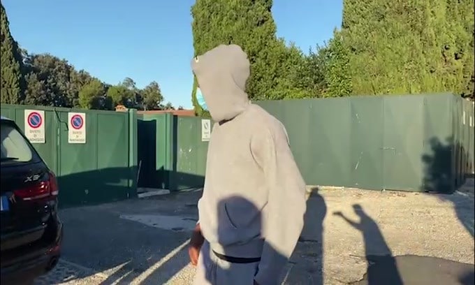 Napoli, Osimhen a Villa Stuart termina le visite
