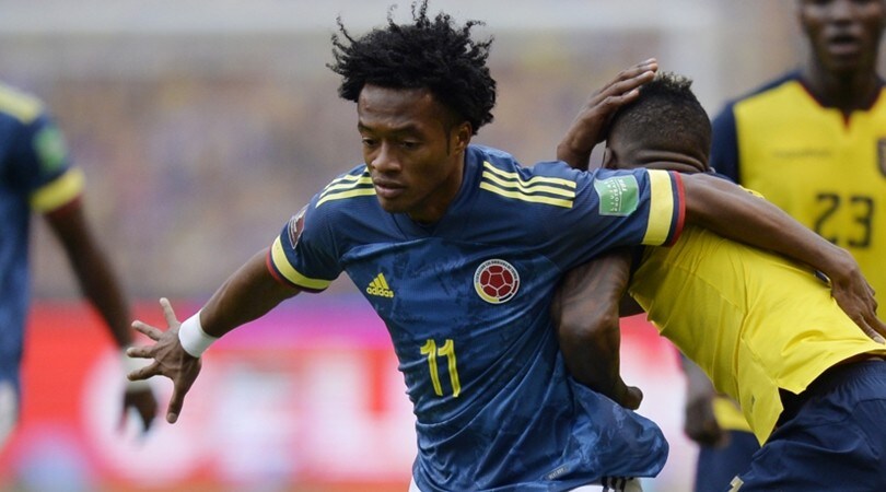 Juve, Cuadrado è tornato deluso dalla Colombia: col Cagliari per rifarsi