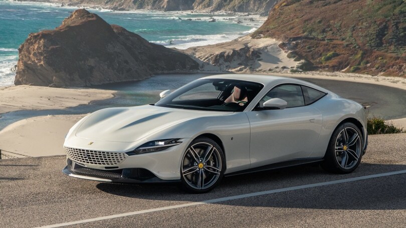 Ferrari Roma venduta a 630mila euro per bimbi di Save the Children