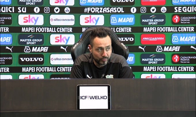 De Zerbi: "Out Caputo, Defrel e Pegolo"