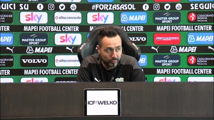 De Zerbi: "Out Caputo, Defrel e Pegolo"
