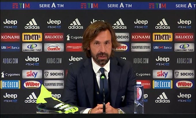 Pirlo: "Contento della voglia di vincere"