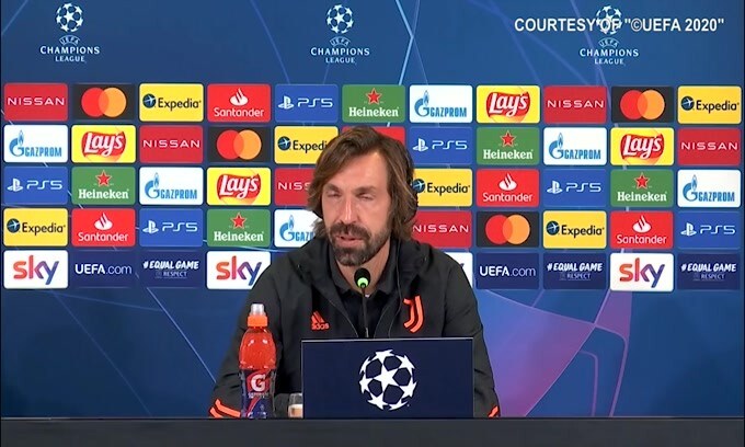Pirlo: "A disposizione solo 4 difensori. Dybala è pronto"