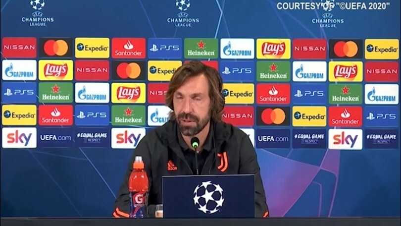 Pirlo: "A disposizione solo 4 difensori. Dybala è pronto"