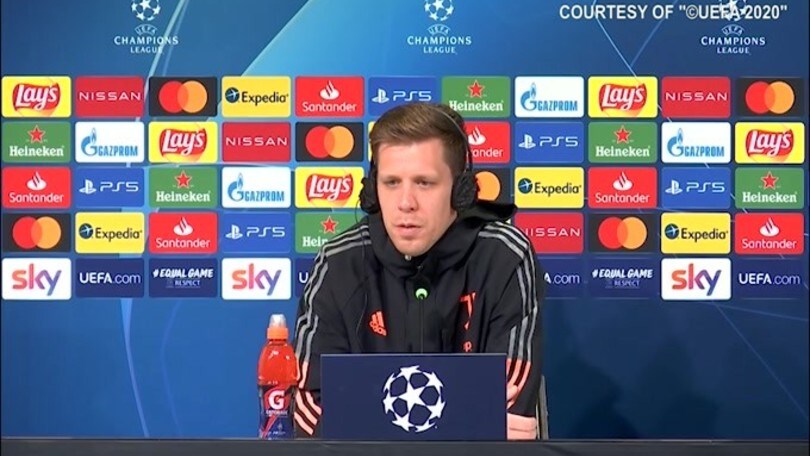 Szczesny: "Chiellini-Bonucci assenze pesanti, ma la nostra mentalità.."