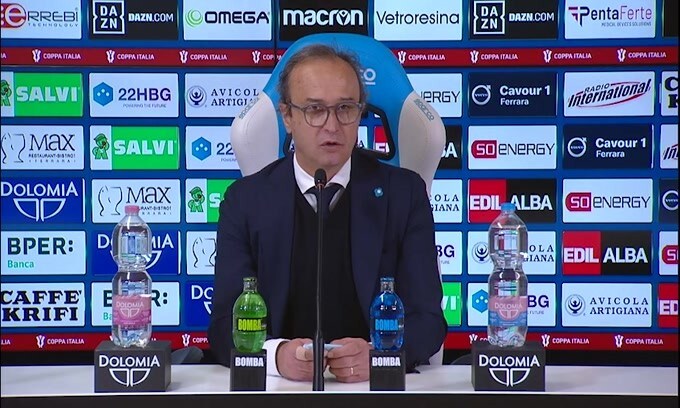Marino: "Nel secondo meglio, bene Paloschi"