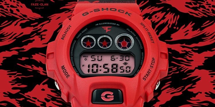 Casio e FaZe Clan insieme per il nuovo G-SHOCK