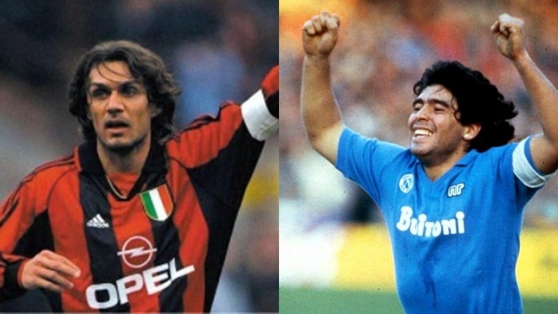 Maradona, l'aneddoto di Maldini: "Quell'amichevole nel fango..."