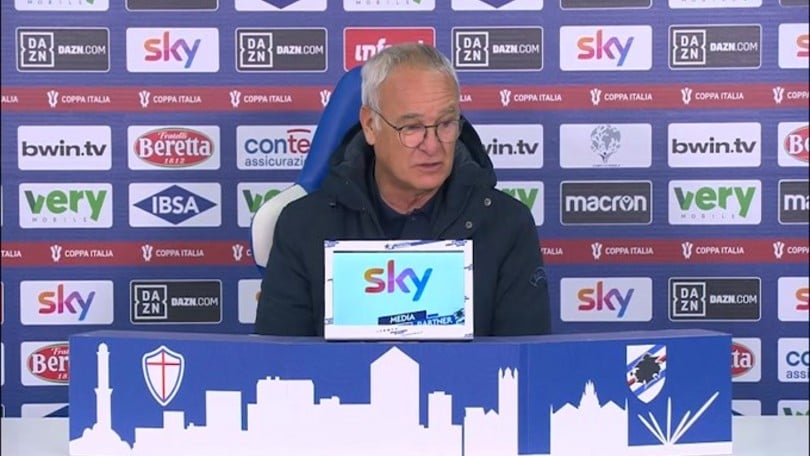 Ranieri ironico: "Stasera abbiamo fatto 4 gol.."