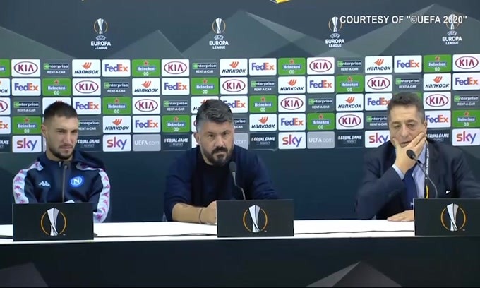 Domande per Gattuso, regna il caos: l'imbarazzo in sala stampa