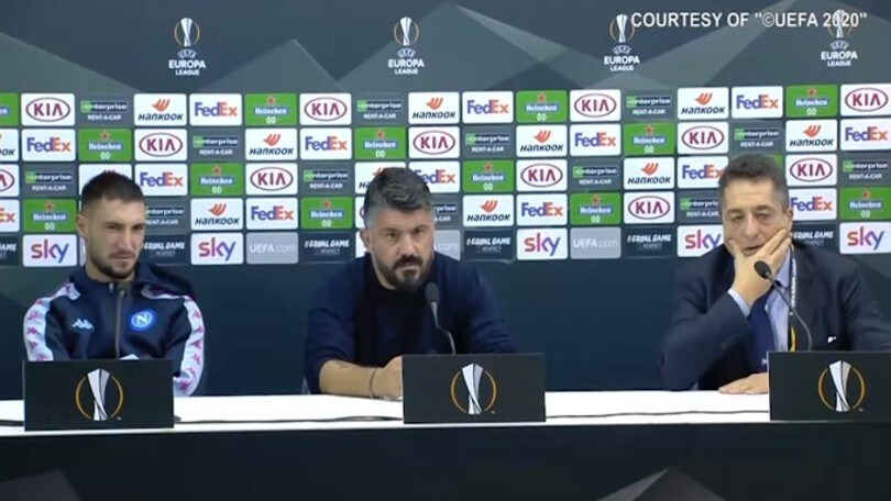 Domande per Gattuso, regna il caos: l'imbarazzo in sala stampa