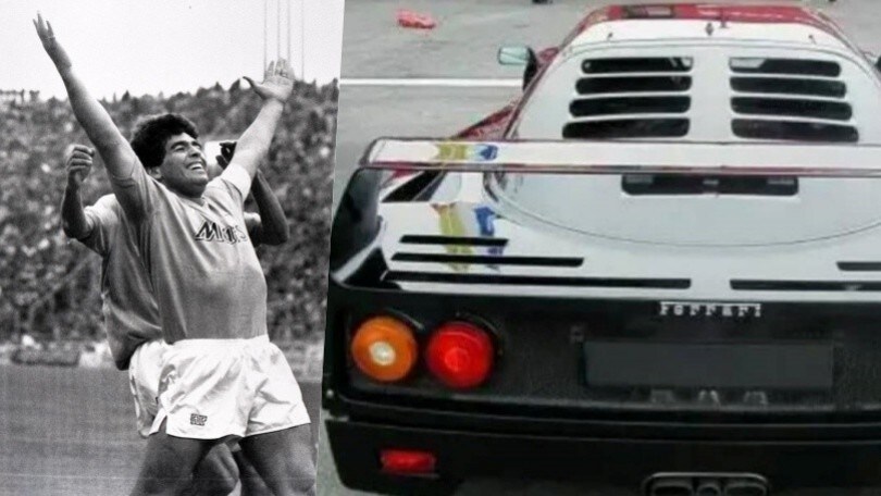 Maradona, con la Ferrari F40 o Testarossa? Quel regalo segreto dell’86