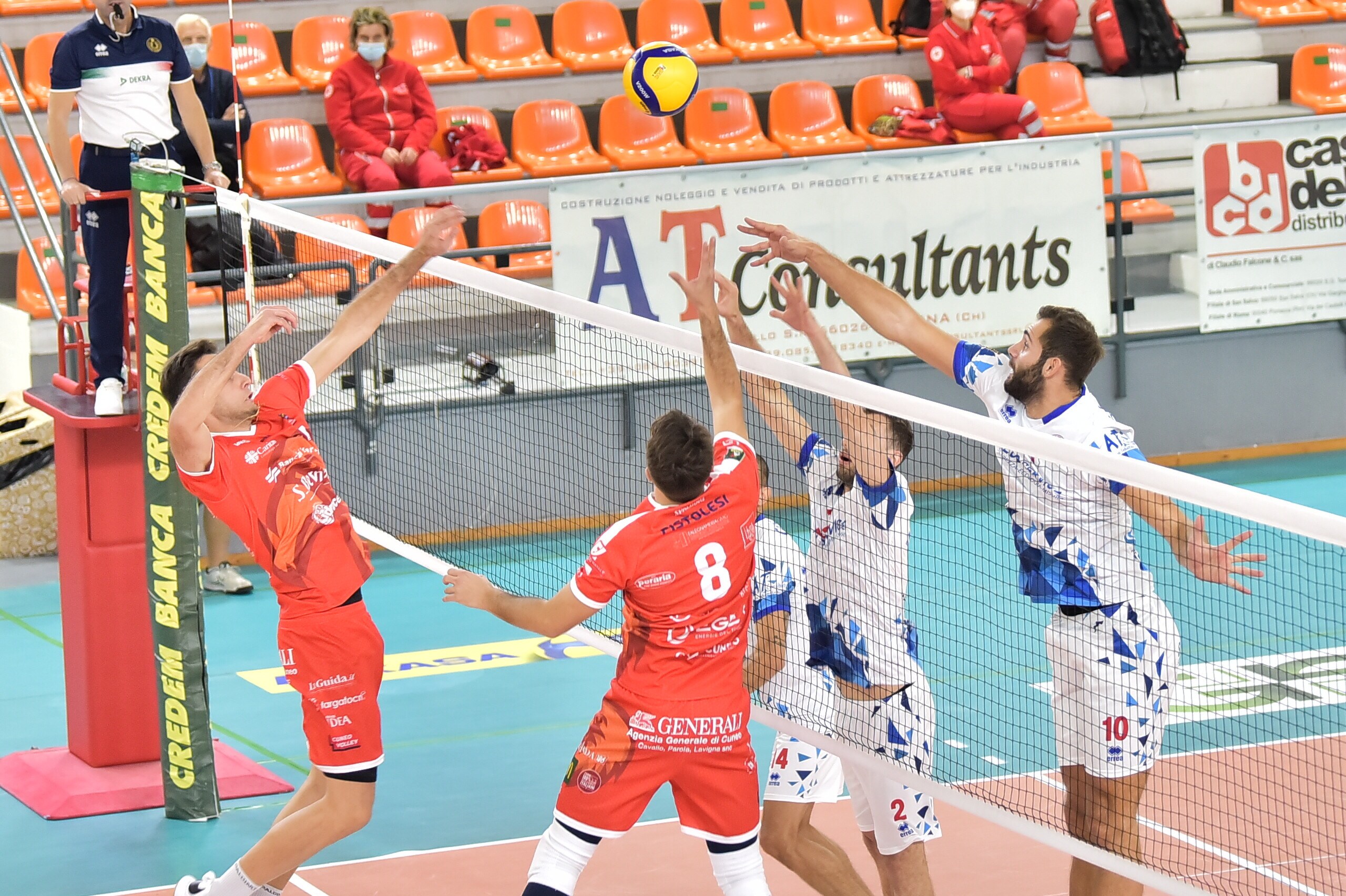 Quattro partite e due rinvii nel 7° turno di A2