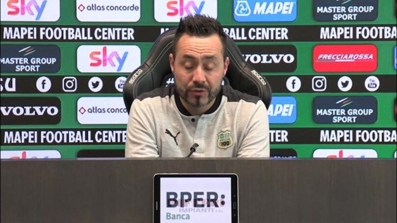 De Zerbi: "In campo con il solito atteggiamento. L'Inter rimane grande.."