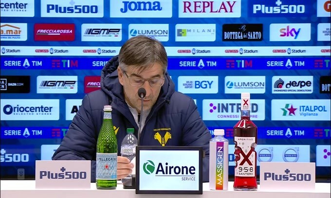 Juric: "Verona, che soddisfazione. Il merito è dei ragazzi"