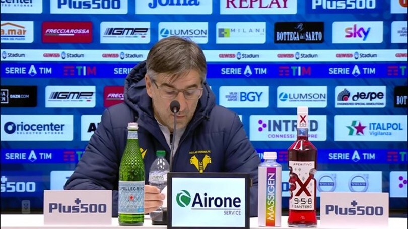 Juric: "Verona, che soddisfazione. Il merito è dei ragazzi"