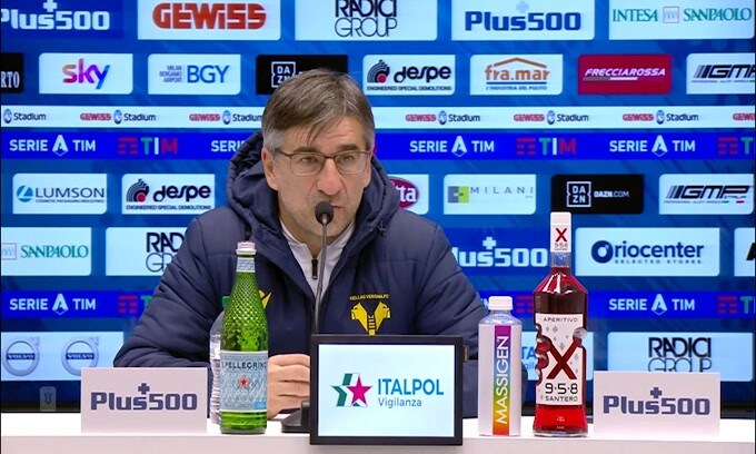 Juric: "L'obiettivo resta la salvezza"