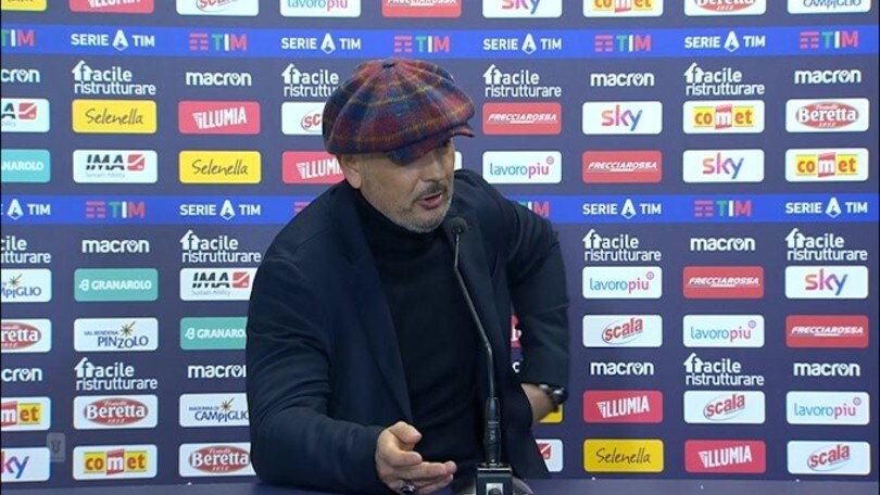 Mihajlovic: "Barrow? Al posto delle scarpe aveva i pattini"