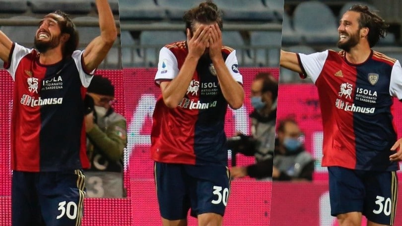 Pavoletti si commuove: di nuovo in gol dopo un anno e mezzo!