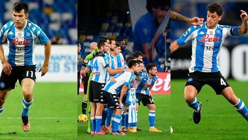 Il Napoli diventa l'Argentina: maglia speciale per Maradona