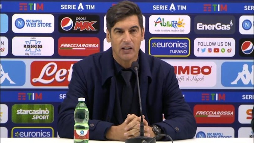 Fonseca: "Il Napoli è stato superiore"