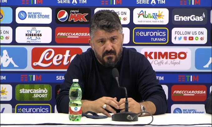 Gattuso: "Abbiamo 18 punti e una gara da recuperare"