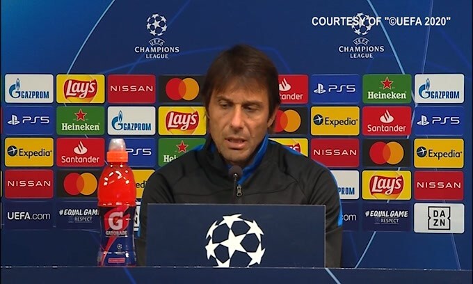 Conte: "Per restare in vita l'Inter deve vincere"