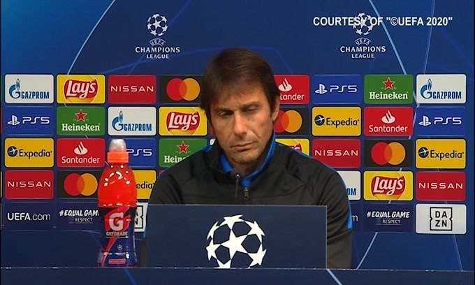 Problemi tecnici per la domanda del giornalista...attesa per Conte e Ranocchia!