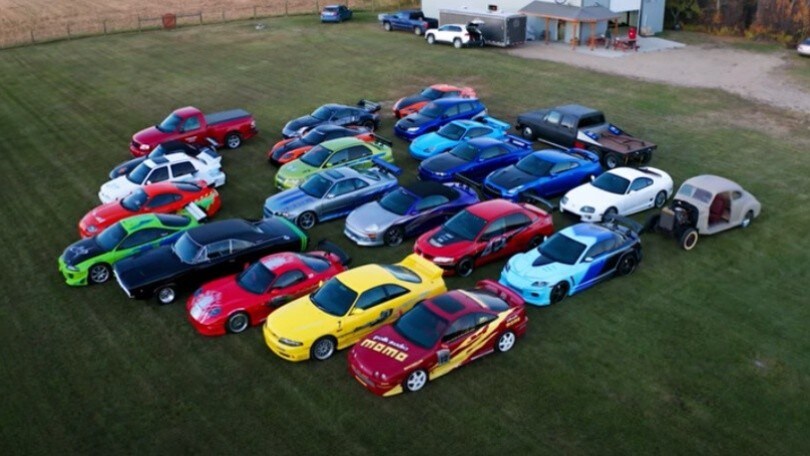 Fast & Furious, in Canada collezione record di auto replica