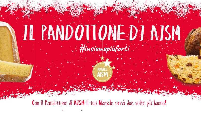 A Natale arriva il Pandottone di AISM per la lotta alla sclerosi multipla