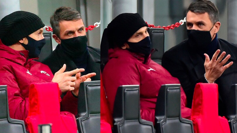 Milan, Maldini parla in tv del contratto di Ibra e lo svedese si confronta