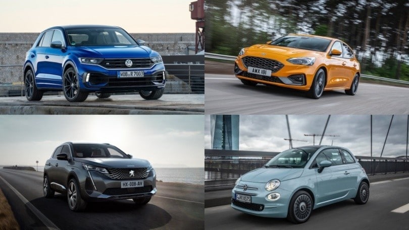 Top 10 vendite, ecco le auto più immatricolate a novembre 2020