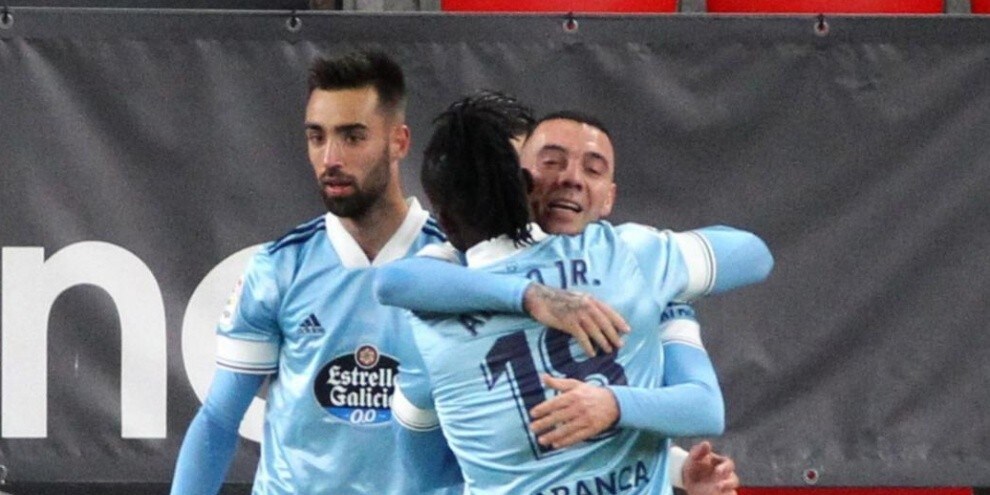 Liga, Hugo Mallo e Aspas violano il San Mamés: 2-0 Celta a Bilbao